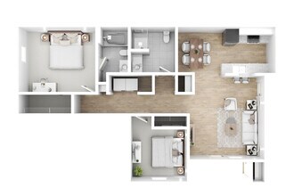 The Meadow 301 floor plan
